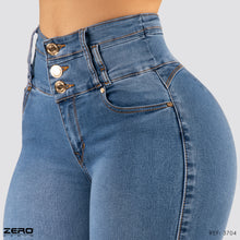 Cargar imagen en el visor de la galería, Jeans Skinny Tiro Alto 3704