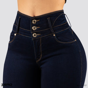 Jeans Skinny Tiro Alto 3707