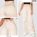 Pantalón Mom Flare Tiro Alto 3725