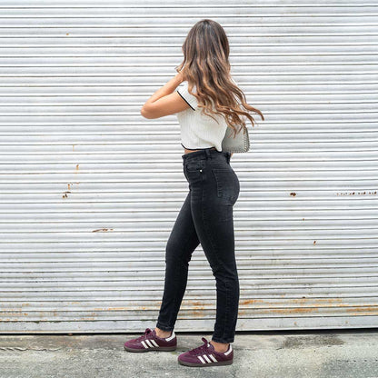 Jeans Skinny Tiro Alto 7599
