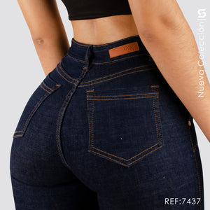 Jeans Skinny Tiro Alto S7437