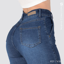 Cargar imagen en el visor de la galería, Jeans Skinny Tiro Alto S7438