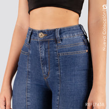 Cargar imagen en el visor de la galería, Jeans Skinny Tiro Alto S7458