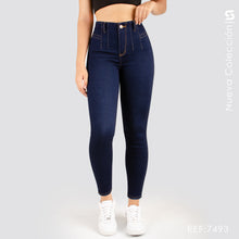 Cargar imagen en el visor de la galería, Jeans Skinny Tiro Alto S7493