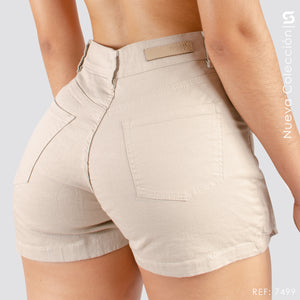 Falda Short Tiro Alto S7499