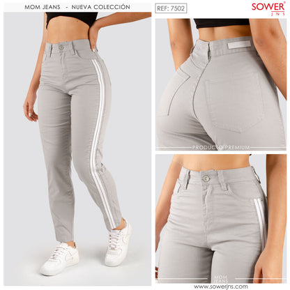 Pantalón Mom Jeans Tiro Alto S7502