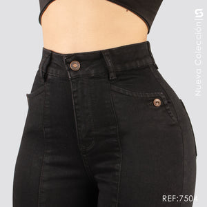 Jeans Skinny Tiro Alto S7504