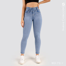 Cargar imagen en el visor de la galería, Jeans Skinny Tiro Alto S7511