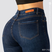 Cargar imagen en el visor de la galería, Jeans Skinny Tiro Alto S7528