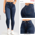 Jeans Skinny Tiro Alto S7541