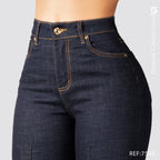 Jeans Mom Flare Tiro Alto S7593