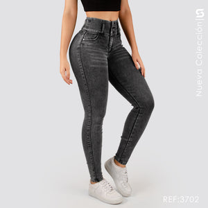 Jeans Skinny Tiro Alto S3702