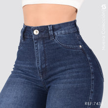 Cargar imagen en el visor de la galería, Jeans Skinny Tiro Alto S7435