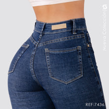 Cargar imagen en el visor de la galería, Jeans Skinny Tiro Alto Premium S7436